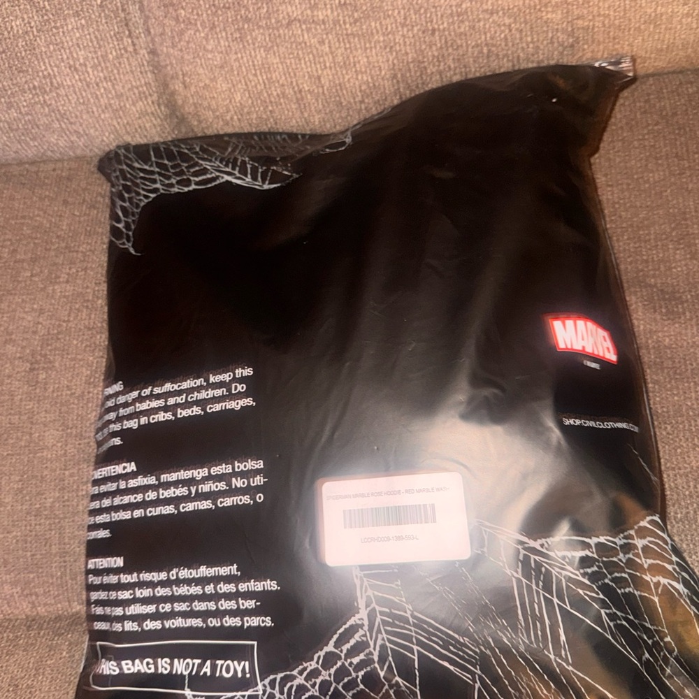 Civil Regime Rose MARVEL SPIDER-MAN Med hoodie new! - Picture 7 of 7